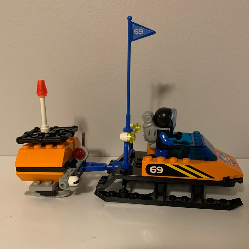 Lego set Arctic expedition snowmobile 6586 skis polar bear - Picture 3 of 5